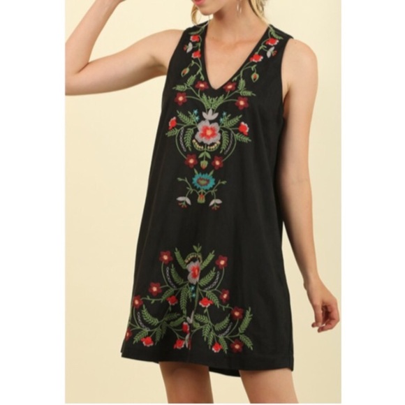 Embroidered Dress - Picture 1 of 7